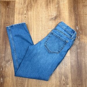 Abercrombie & Fitch High Rise Jeans - Soft Blue The Mom High Rise 4R / 27